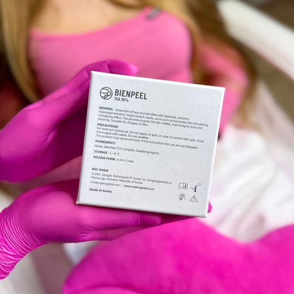 Двухфазный всесезонный пилинг Bienpeel TCA 35% 6 мл. 4987444444 фото